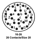 Amphenol Aerospace MS3126E16-26S Circular Connector Plug Size 16 26 Position Cable