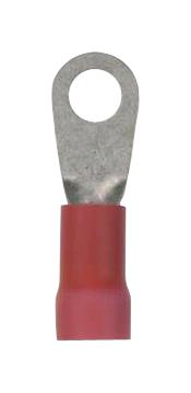 Panduit PV8-14R-TY Terminal Ring Tongue 1/4&quot; 8AWG RED