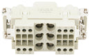 Multicomp PRO MP009603 Heavy Duty Connector Combination 40A/10A MP-HK Inserts Insert 18+PE Contacts 16B Plug