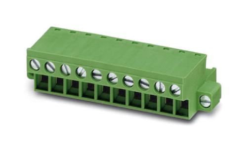 Phoenix Contact FRONT-MSTB 25/ 4-STF-508 BK Pluggable Terminal Block w/ Flange 5.08 mm 4 Ways 24AWG to 12AWG 2.5 mm&Acirc;&sup2; Screw 12 A