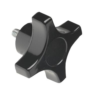 Davies Molding 2830AF Four ARM Clamping Knob Phenolic 50MM