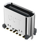 GCT (GLOBAL Connector TECHNOLOGY) USB4140-GF-0070-C. USB Conn Rcpt 24P6C SMT/TH 0.7MM