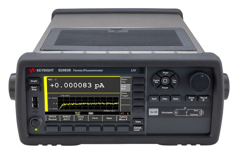 Keysight Technologies B2983B Bench Digital Multimeter 6.5 Gpib LAN / LXI USB 20 mA B2980B Series