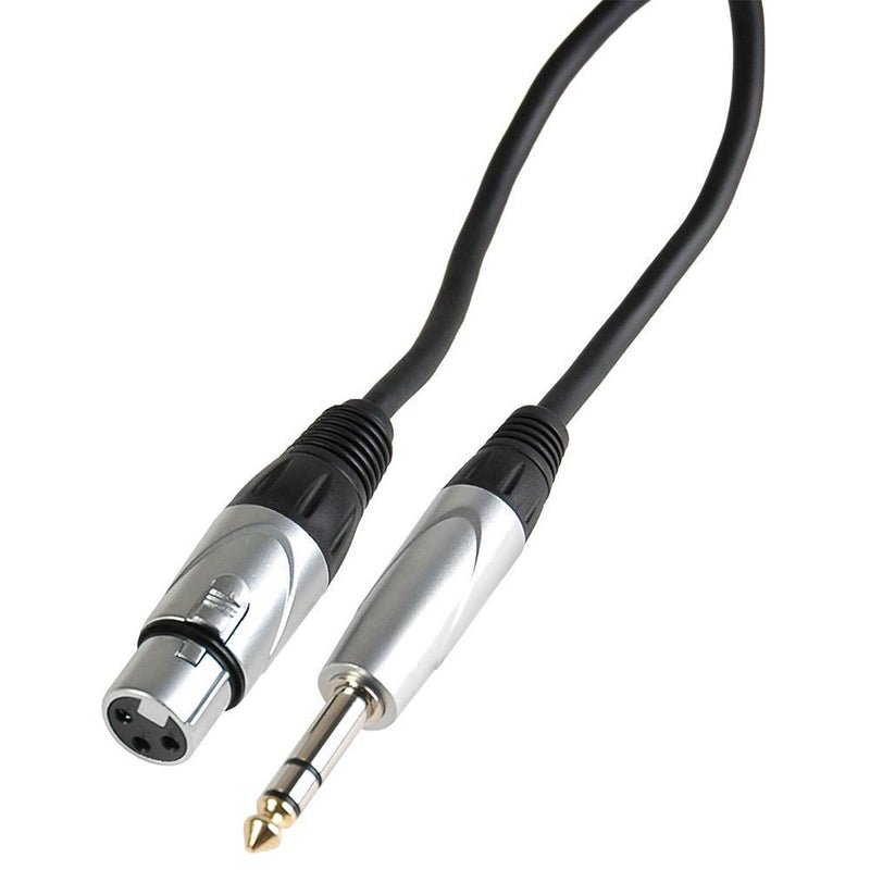 Stellar Labs 24-16192 XLR Female TO 1/4IN 3P Male Cable 6FT 42Y2441