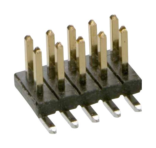 Harwin M50-3600542R Board-To-Board Connector 1.27 mm 10 Contacts Header M50 Series Surface Mount 2 Rows