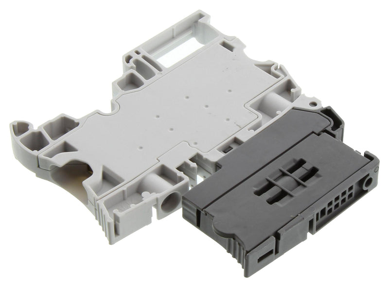 Entrelec - TE Connectivity 1SNK508418R0000 1SNK508418R0000 DIN Rail Mount Terminal Block 1 Ways 6 AWG 10 mm&Acirc;&sup2; Screw A