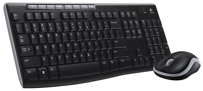 Logitech 920-004523 Keyboard 3 Button Mouse Wireless Qwerty Compact 2.4 GHz 10 m Range