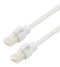 L-COM TRM695A-WHT-2F TRM695A-WHT-2F Enet Cable CAT6A RJ45 PLUG-PLUG 2FT New