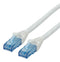 Roline 21.15.2763 21.15.2763 Ethernet Cable UTP Cat6a 3 m 9.8 ft RJ45 Plug to White