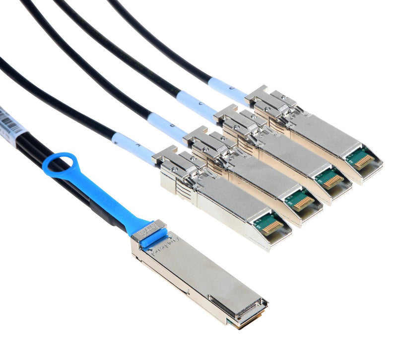 Amphenol Cables ON Demand SF-NDAQGJ100G-005M Computer Cable Assy QSFP+/SFP+ Plug 5M