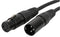 MULTICOMP FL-01-10 Audio / Video Cable Assembly, XLR Plug, 3 Way, XLR Socket, 3 Way, 32 ft, 10 m, Black