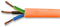 PRO POWER 3183Y-2.50MMORN100M Multicore Unscreened Cable, Flexible, Orange, 3 Core, 2.5 mm&sup2;, 328 ft, 100 m