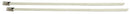 PRO POWER BU46-150 Cable Tie, Uncoated, Stainless Steel, Natural, 150 mm, 4.6 mm