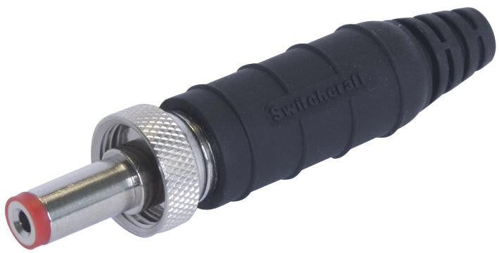 SWITCHCRAFT 767KS15 DC Power Connector, Plug, 5 A, 2.1 mm, 12 mm, Cable Mount, 2.1 mm