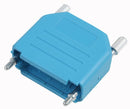 MH CONNECTORS MHDPPK15-B-K D Sub Backshell, Blue, MHDPPK Series, DA, 180&deg;, Nylon (Polyamide) Body