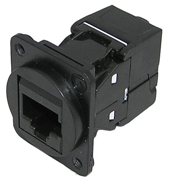 TUK SKFBKDPM Modular Connector, Cat6, RJ45, D Universal Series, Receptacle, 8 Contacts, 8 Ways, 1 Ports