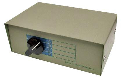 UNBRANDED SB304 4 Way DB25 Switch Box