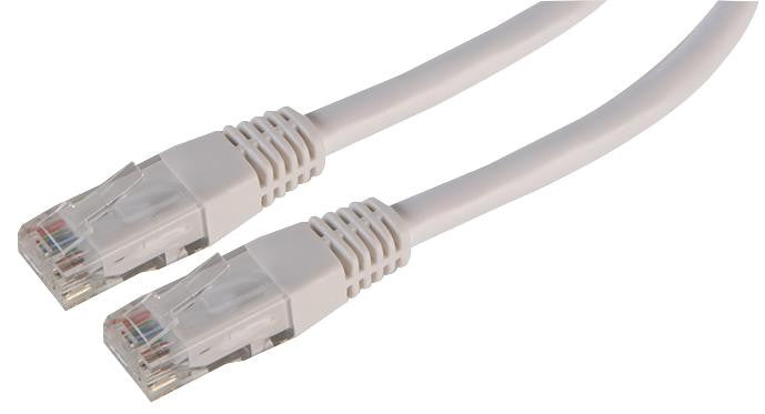 PRO SIGNAL PSG90969 Cat 6 RJ45 Male to Male UTP Ethernet Patch Lead, 10m White