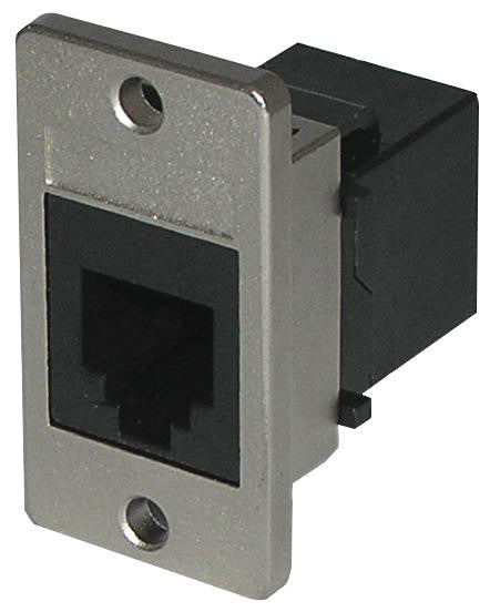 TUK KCK66PM Panel Mount RJ11/RJ12 Keystone Coupler