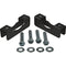 Chief Pole Clamp Kit - 1 to 2" OD (Black, 2 Pieces)