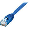 Comprehensive CAT6a Shielded Patch Cable (3', Blue Finish)
