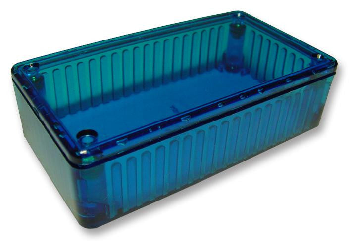 HAMMOND 1591BTBU IP54 Translucent Blue Polycarbonate Enclosure - 112x62x27mm