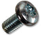 DURATOOL DT000129 Machine Screw, M3, Steel, 12 mm, Zinc, Pan Head Torx