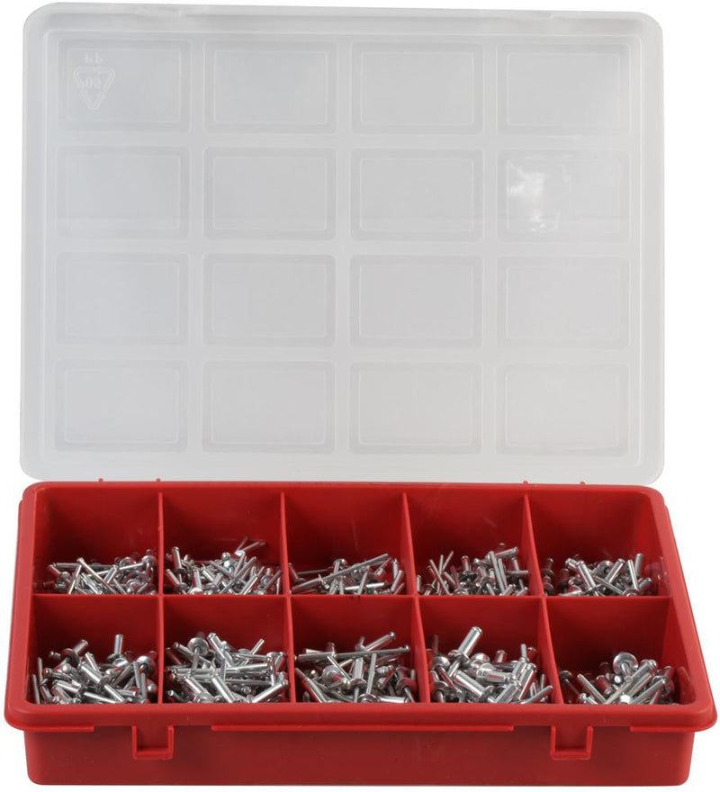 DURATOOL D01833 Rivet Set - 505 Pieces