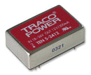 TRACOPOWER TEN 5-2412 Isolated Board Mount DC/DC Converter, Metal Case, 1 Output, 6 W, 12 V, 500 mA