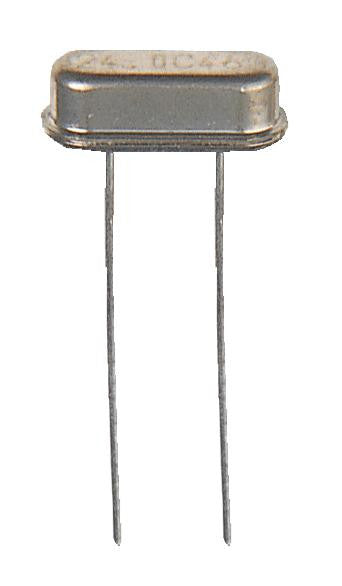 RALTRON AS-3.6864-18 Crystal, 3.6864 MHz, Through Hole, 10.3mm x 5mm, 50 ppm, 18 pF, 30 ppm, AS Series