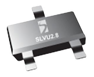 SEMTECH SDC15 TVS Diode, SDxx Series, Bidirectional, 12.8 V, 21.2 V, SOT-23, 3 Pins