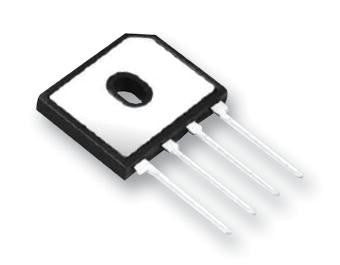 VISHAY BU2008-E3/45 Bridge Rectifier Diode, Single, 800 V, 20 A, SIP, 1.05 V, 4 Pins