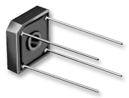 VISHAY GBPC3510W-E4/51 Bridge Rectifier Diode, Single, 1 kV, 35 A, Module, 1.1 V, 4 Pins