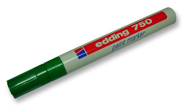 EDDING 750-004 Medium Bullet Tip Paint Marker - Green