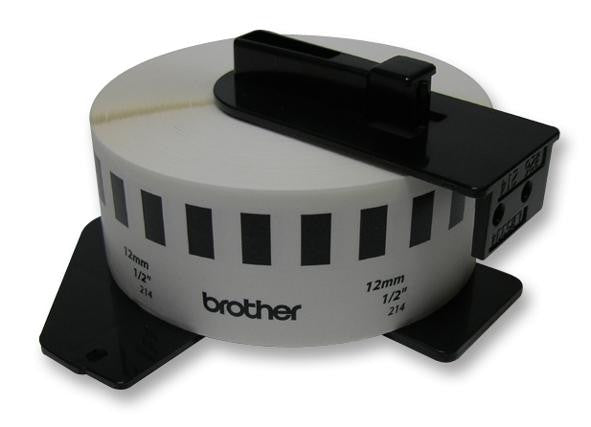 BROTHER DK22205 Continuous Length Paper Tape Black on White 62mm x 30.48m