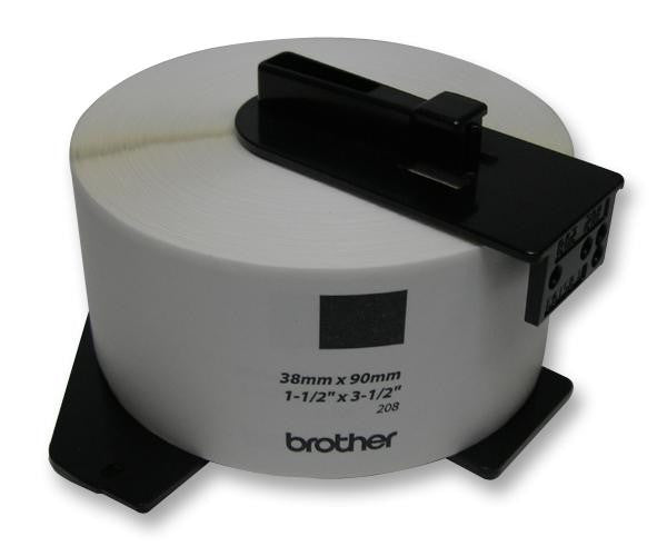 BROTHER DK22211 Continuous Length Film Tape Black on White 29mm x 15.24m