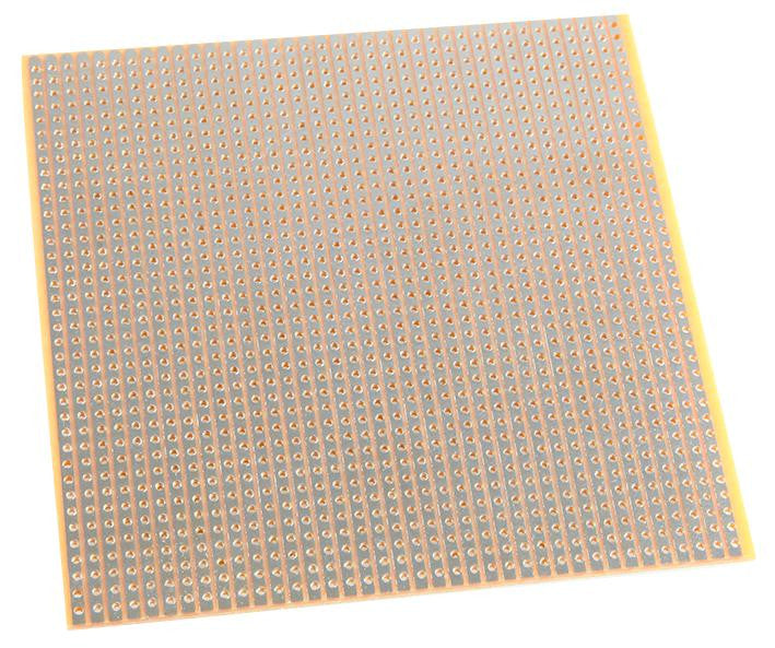 KEMO ELECTRONIC E005 Stripboard, FR4, Epoxy Fibreglass, 1.5mm, 160mm x 100mm