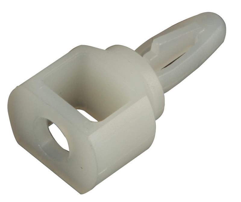 DURATOOL DTRSRLCBS-6-01 PCB Support, Snap-In Rivet Lock, Nylon 6.6, 9.5mm x 7.1mm