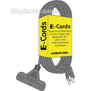 Pro Co Sound E-Cord Electrical Extension Cord with 3 Outlet Power Block (14-Gauge) - 12'