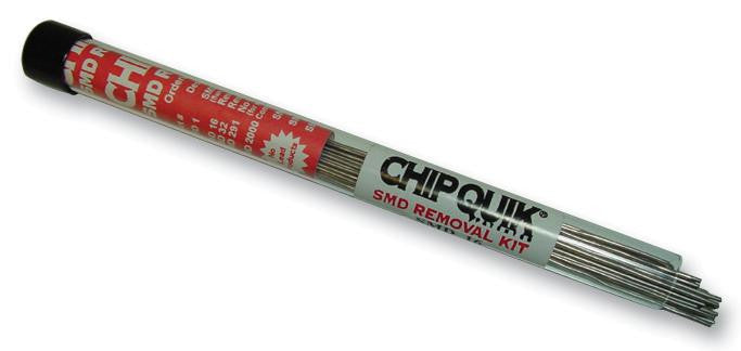 CHIP QUIK SMD16 Removal Alloy for use with SMD291 Flux, 6.5", Pack of 30