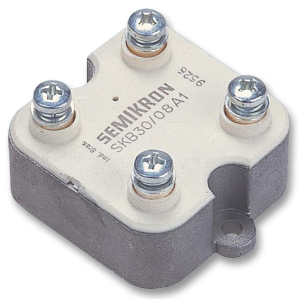 SEMIKRON SKB30/12A1 Bridge Rectifier Diode, Single, 1.2 kV, 30 A, Module, 2.2 V, 4 Pins