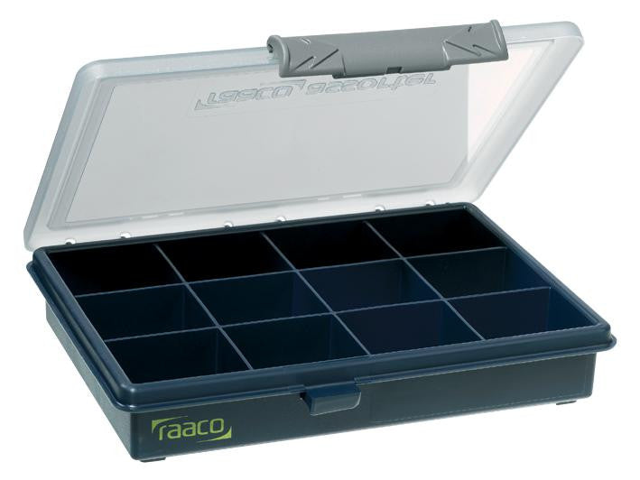 RAACO 136143 Professional Service Case 6-12, 12 Fixed Compartments 32(H) x 175(W) x 143mm(D)