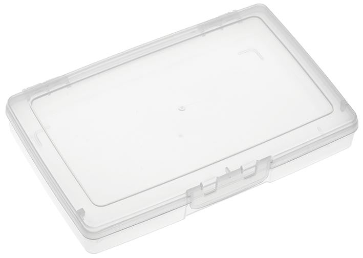 DURATOOL 191VN.113 Storage Box, 1 Compartment, Transparent, 40mm x 245mm x 165mm