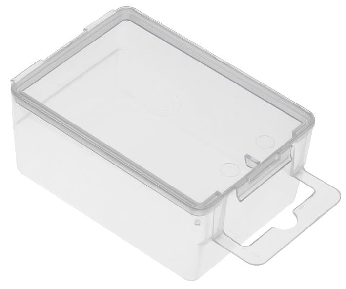 DURATOOL B1 STORAGE BOX, 1 COMPARTMENT, TRANSPARENT