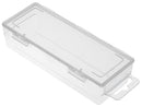 DURATOOL C1A STORAGE BOX, 1 COMPARTMENT, TRANSPARENT