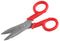 DURATOOL D02349 140mm Electricians Scissors with Plastic Coated Finger Loops