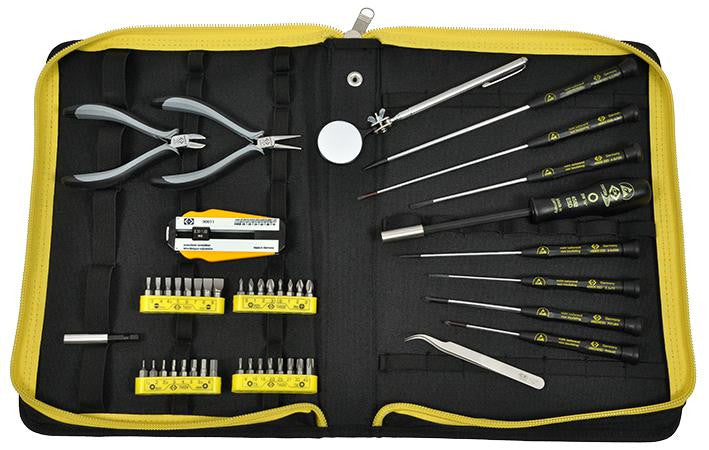 CK TOOLS T5956 Technician's Tool Kit - 47 pieces