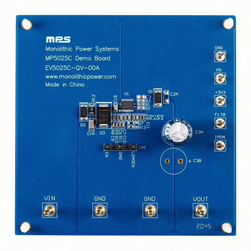 Monolithic Power Systems (MPS) EV5025C-QV-00A EV5025C-QV-00A Evaluation Board Hot Swap Control Protection and Monitoring New