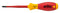 Wiha 35394 Phillips Screwdriver #2 Tip 100 mm Blade Length 218 Overall Softfinish Series