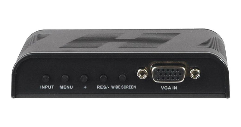 Multicomp PRO 82-10773 82-10773 Video Converter Composite to VGA Cvbs S-VIDEO PAL Ntsc Max Res. Out 1920 &Atilde;� 1200 @ 60Hz New